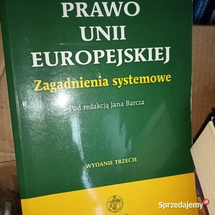 Prawo Unii europejskiej tanie książki wysyłka Gdańsk