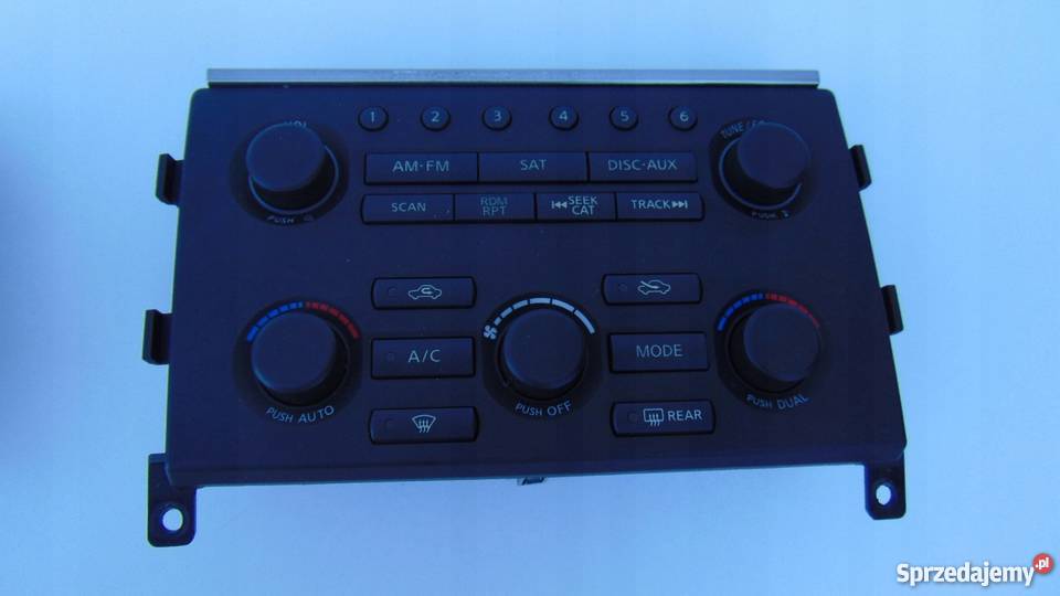 NISSAN GTR PANEL KLIMATYZACJI Nowy Tomyśl