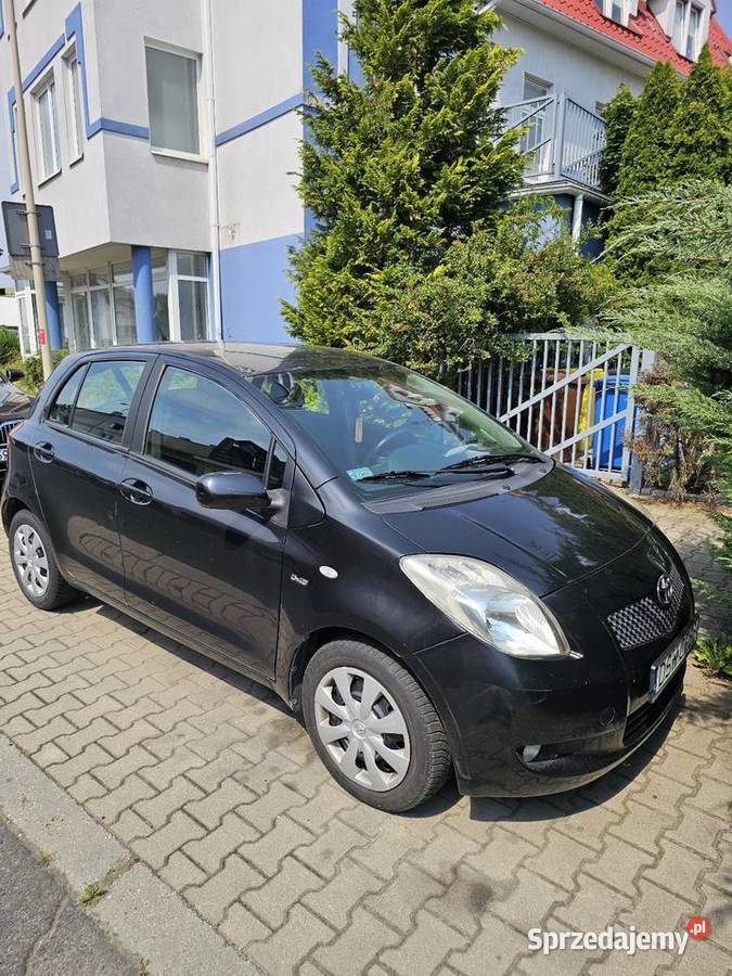TOYOTA Yaris 14 D4D 2008 Przebieg 156 dolnośląskie Lubin