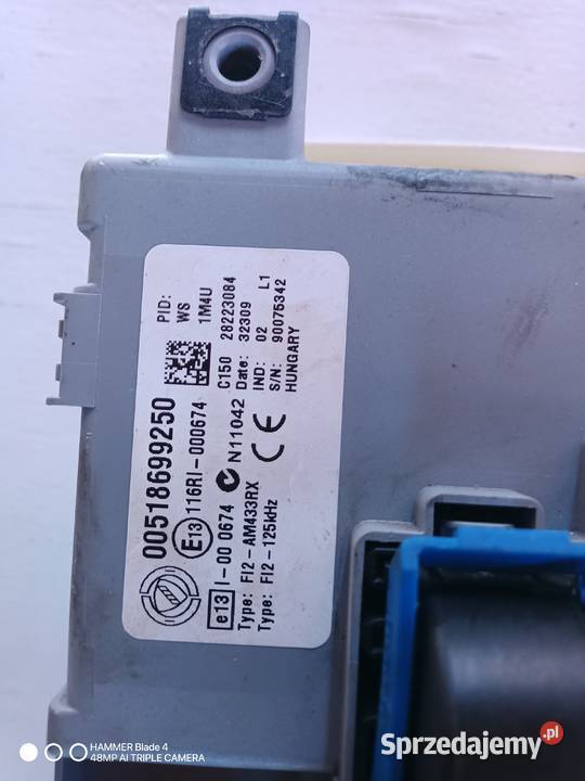 IAW 5SF9 A2 Zestaw startowy do Fiat Punto Evo