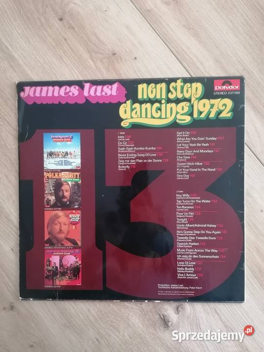 płyta winylowa Non Stop Dancing James Last Wrocław