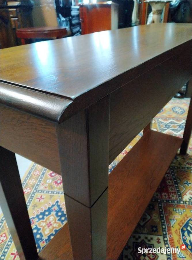 Konsola dębowa stolik przyścienny podlaskie