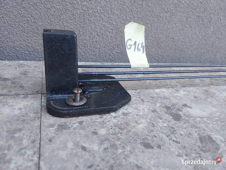 G164 Gong starego zegara ściennego 3 trzy struny Tczew