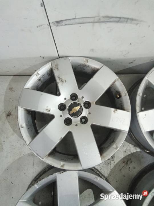 E747 FELGI ALUMINIOWE CAPTIVA 7JX17 5X115 Średnica 17" Opole Lubelskie sprzedam