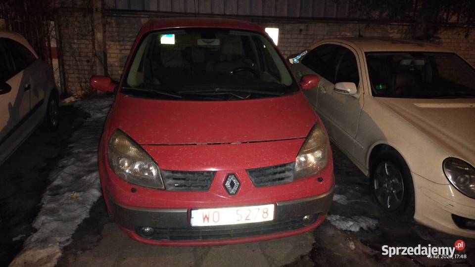 Scenic 2005 automat 16 Benz LPG na części do 330000km mazowieckie Warszawa