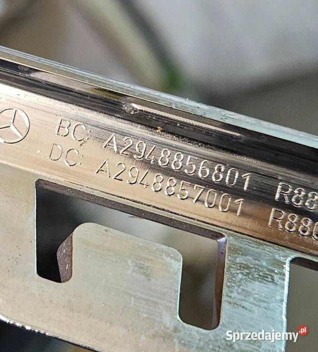 MERCEDES EQE AMG LISTWA LEWA CHROM LEWY PRZÓD Międzychód sprzedam