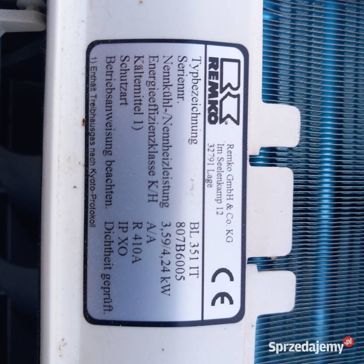 Klimatyzacja Remko Pozostałe wielkopolskie Koło