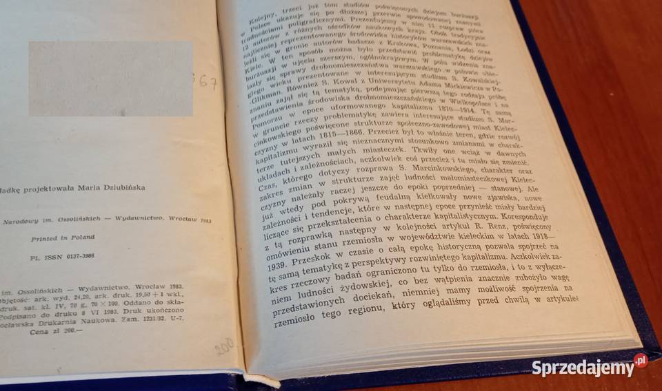 Dzieje Burżuazji w Polsce studia i materiały Tom Gdańsk