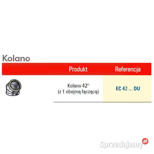 Kolano Poujoulat izolowane EC 42 200 DU dolnośląskie