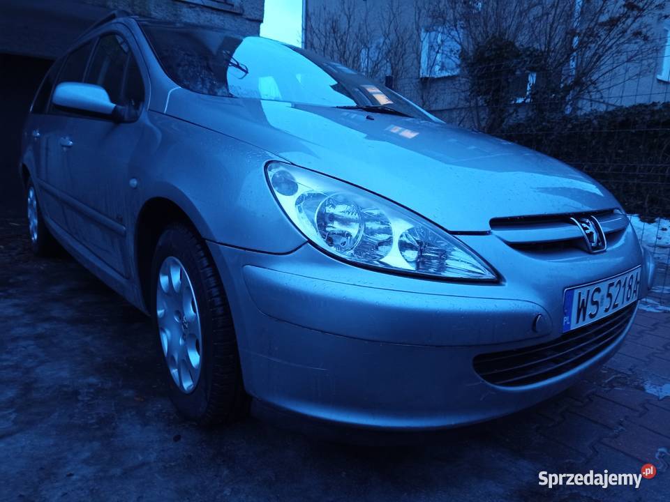 Sprzedam peugeot 307 sw poj 20 HDI 2004 bez manualna Siedlce