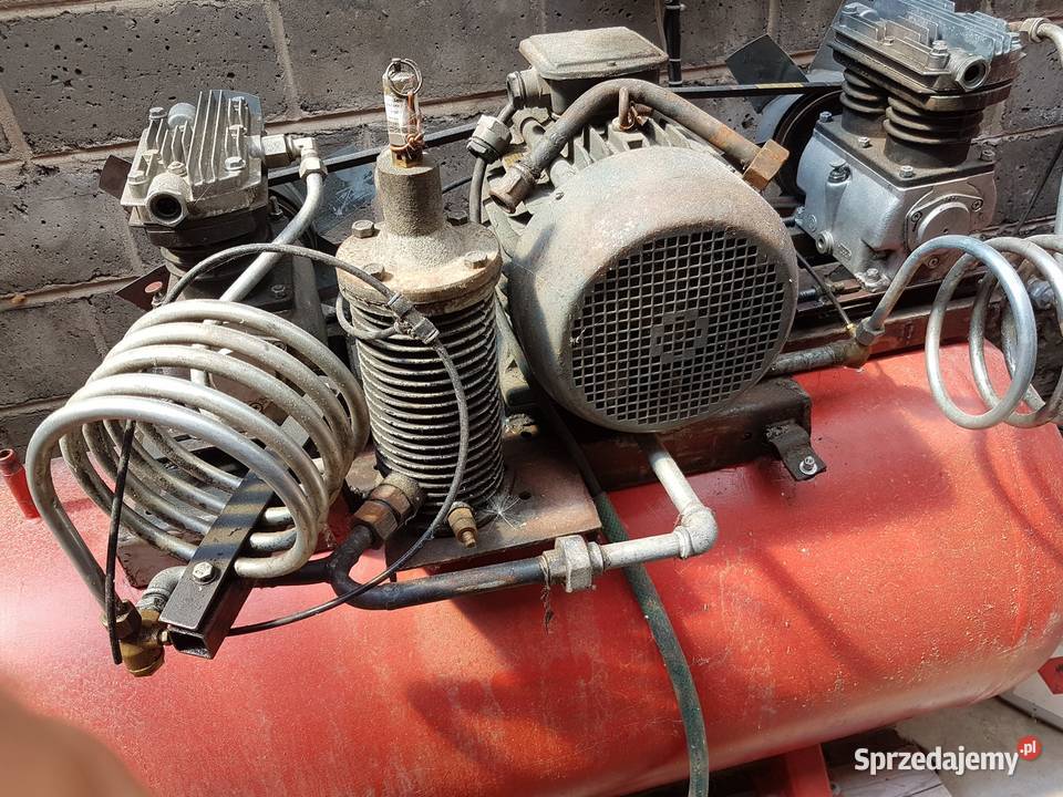 Kompresor 400l Polmo 2 Sprężarka Polska Silnik Skarżysko-Kamienna