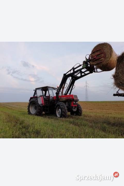 Ciągnik rolniczy ursus 6 cylindrowy 160 tur Ładowacz czołowy pomorskie Płachty