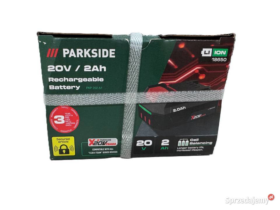 Akumulator LiIon Parkside 20 V 2 Ah sprzedam