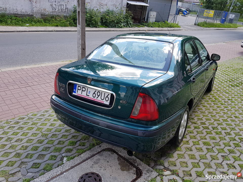 RoVer 400 Sedan 99r Sprawna KLIMA opłaty do 1598cm3 400 Łódź