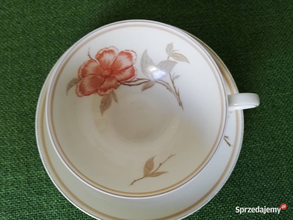 Filiżanka ze spodkiem porcelana Weimar Porcelana i szkło Gorlice sprzedam