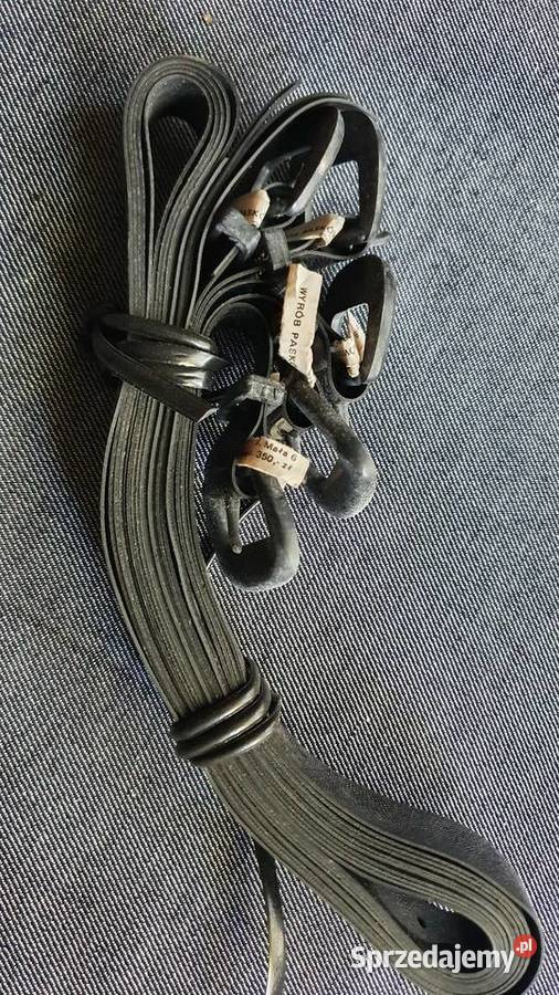 Paski stare PRL kolekcja produkcja Łomianki nowe Paski mazowieckie