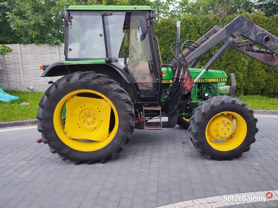 John Deere 1950 sprowadzony świętokrzyskie Nowa Słupia