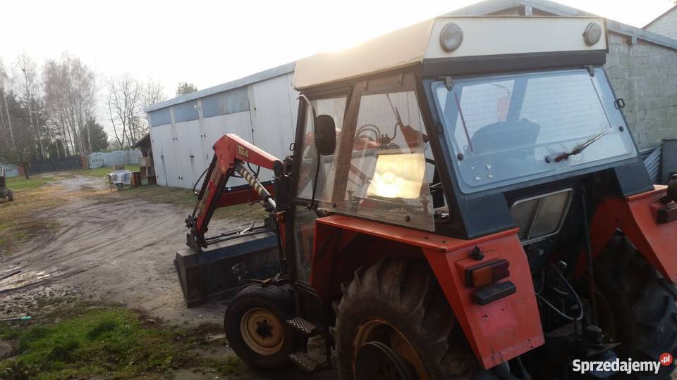 Zetor 5211 z turę uszkodzone wspomaganie Kabina Wola Krzysztoporska