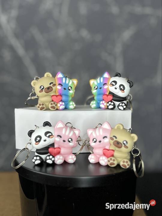 TOTI breloki na walentynki RAZEM LEPIEJ Rybnik sprzedam