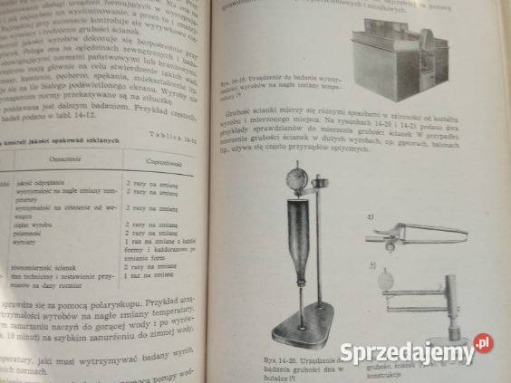 Technologia szkła 1972 technologia technika Łódź