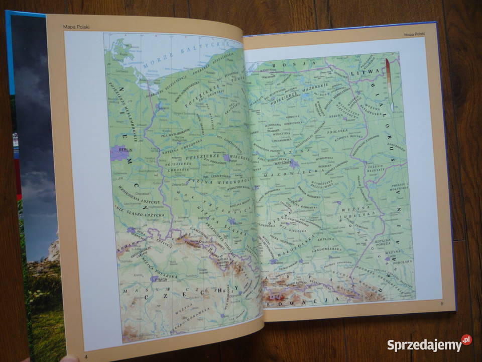 NOWA Książka Geografia Polski Biblioteka wiedzy Szczecin
