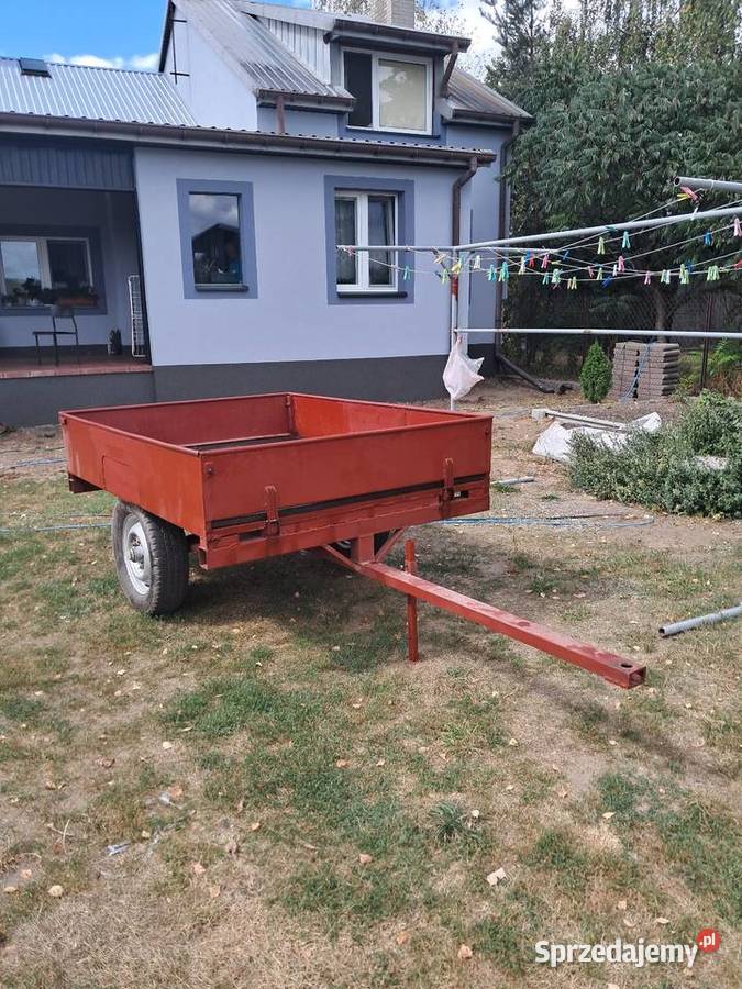 Przyczepka jednosiowa Przyczepy rolnicze Garwolin