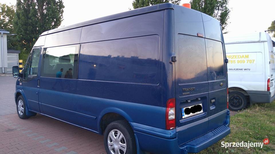 ford transit 22 diesel długi wysoki 5 osobowy nieuszkodzony Szczecin