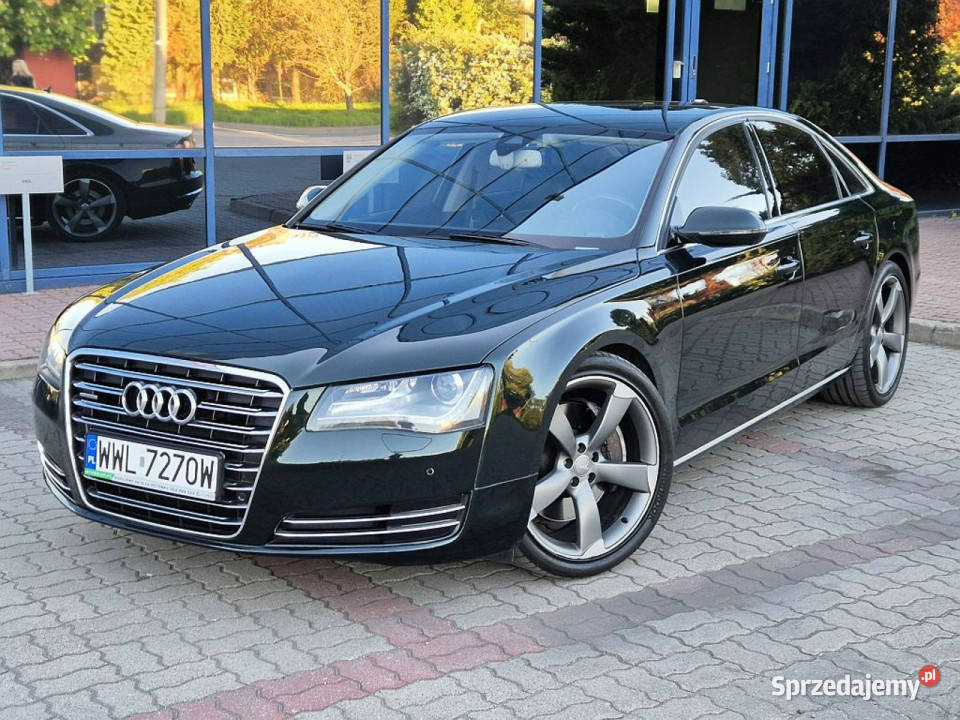 Audi A8 42 TDI nightvision masaze kamera rotor aluminiowe felgi mazowieckie