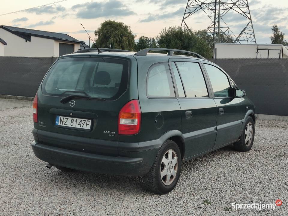 OPEL ZAFIRA 7 Osób 100 Sprawna Ważne Opłaty mazowieckie Stare Babice