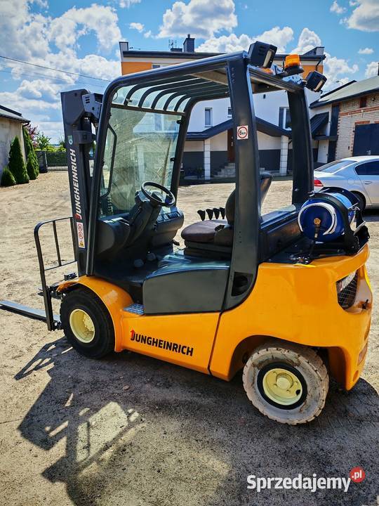 Wózek Widłowy Jungheinrich TFG 425 Gaz Triplex Łęczyca sprzedam