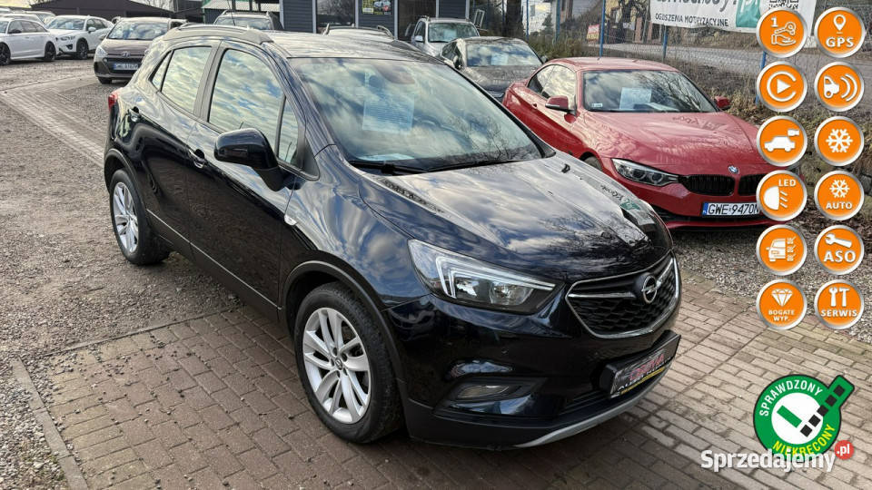 Opel Mokka 14 turbo Navi CarPlay ledy Rok produkcji 2019 Gdańsk