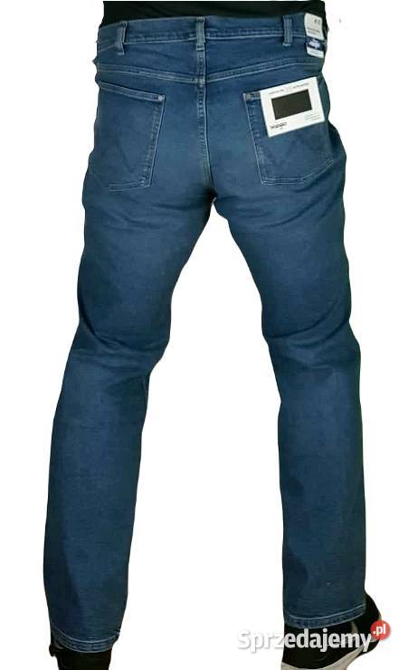Jeansy Wrangler Greensboro Regular Straight niebieski Tarnowskie Góry