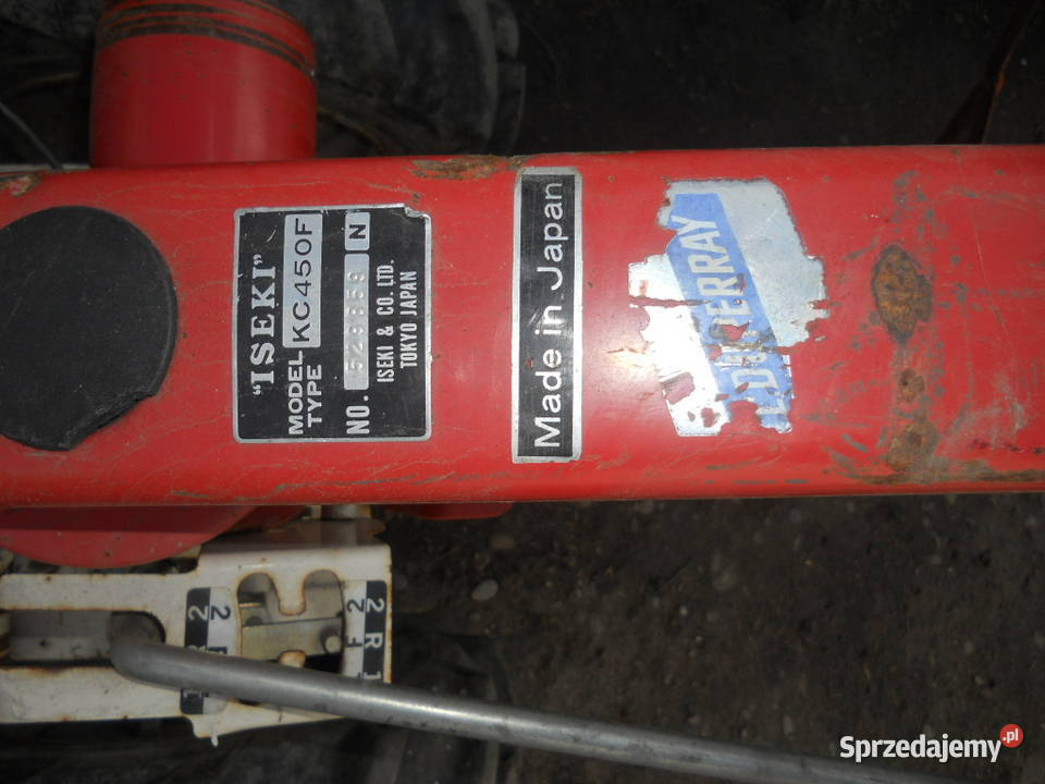 Honda Iseki Dzik Ogrodowy 2 Kolowy Pług do Zawada