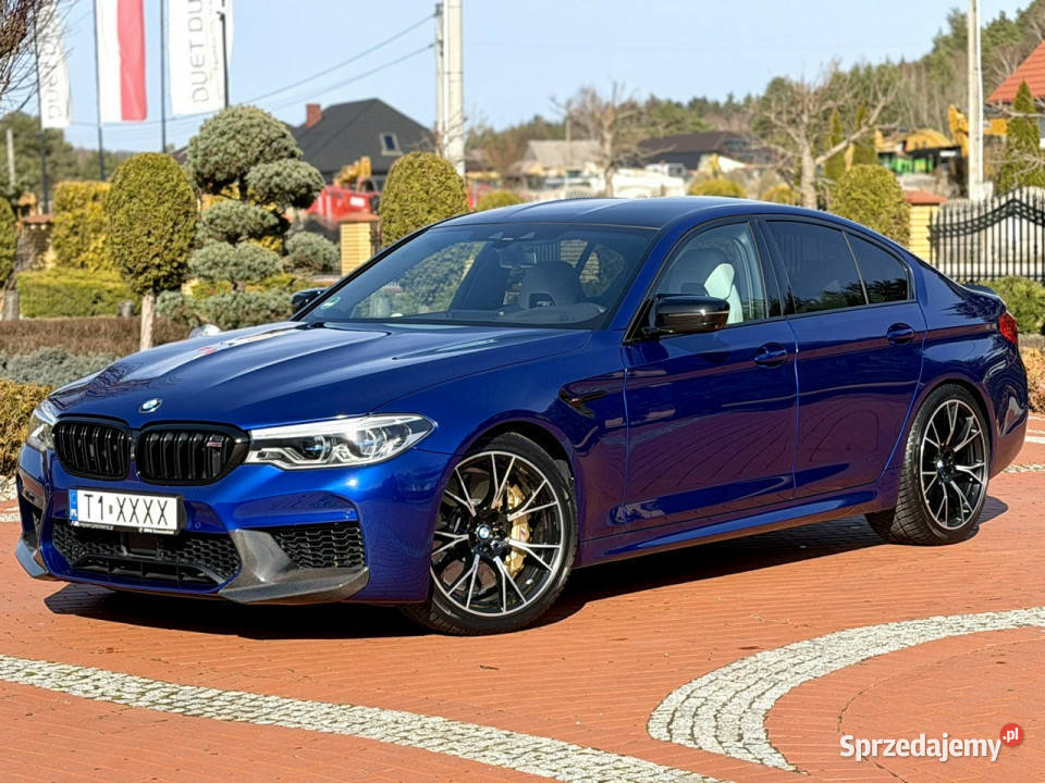 BMW M5 Competition F90 730 Salon Bezwypadkowa AC Widełki