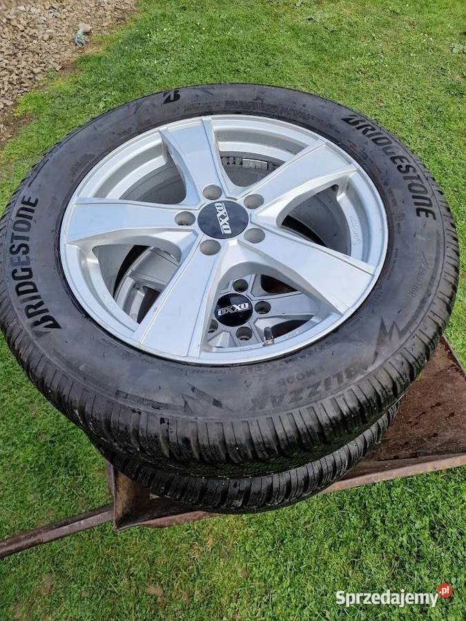 Sprzedam Opony zimowe z felgami 22555 r17 podkarpackie Hłomcza sprzedam