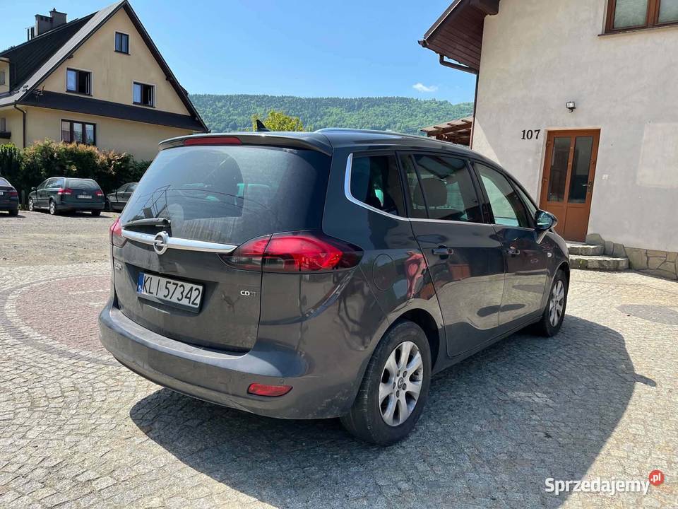 OPEL ZAFIRA 1 WŁAŚCICIEL DUŻE WYPOSAŻENIE Ujanowice sprzedam