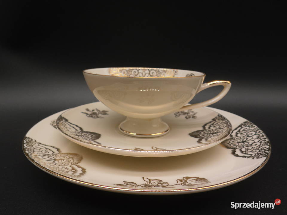 Zestaw śniadaniowy trio z porcelany BAVARIA Raszków