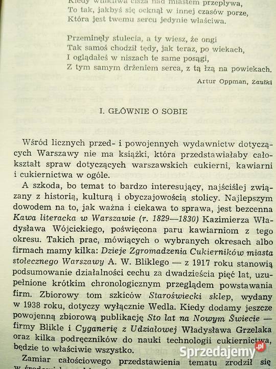 W dawnych cukierniach Warszawy książka Bródno Warszawa