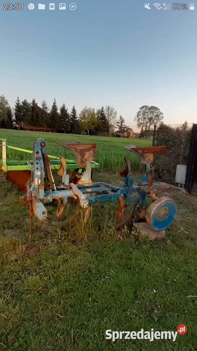 Pług dwuskibowy obrotowy wielkopolskie Lisewo-Parcele