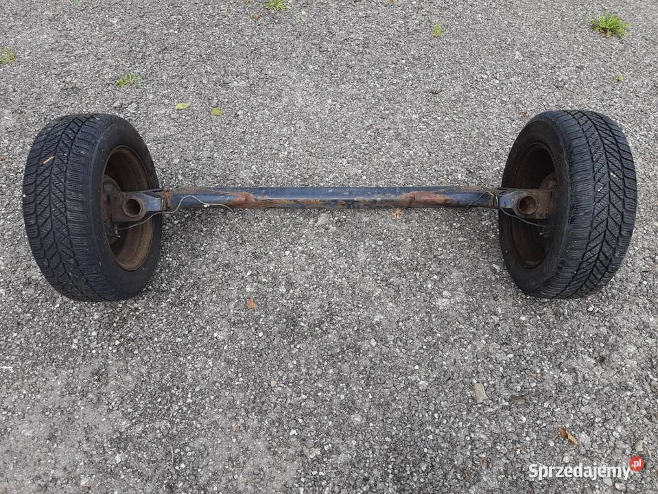Kompletna os do przyczepki pod zbiornik 1000l Pozostałe sprzedam