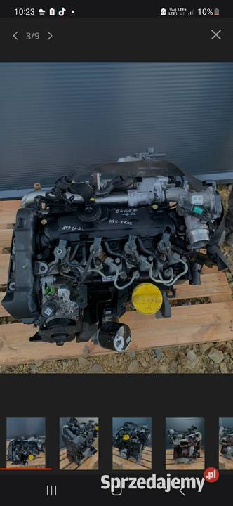 Silnik daciasanderologan15dciK9KC612 Części samochodowe Poronin sprzedam