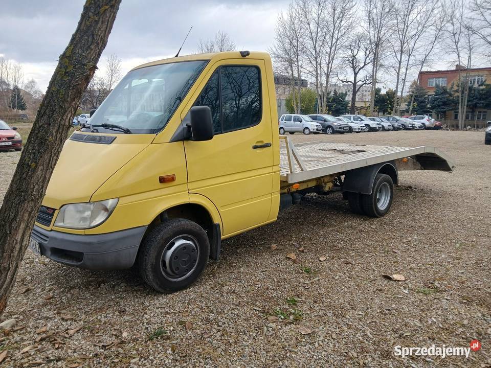 Mercedes sprinter auto laweta 27cdi bliźniak podkarpackie Przemyśl sprzedam
