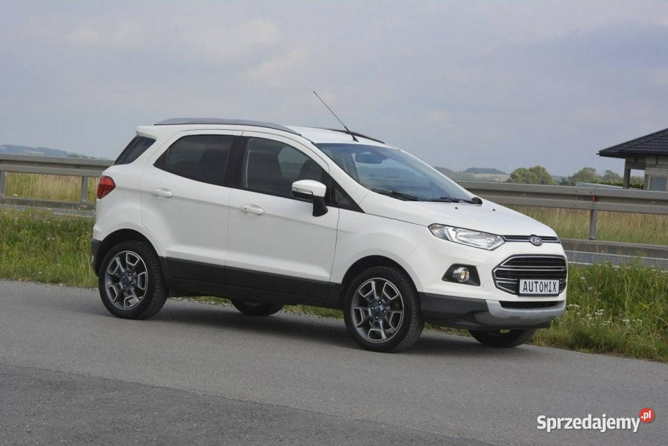 Ford EcoSport 10 EcoBoost gwarancja przebiegu relingi dachowe