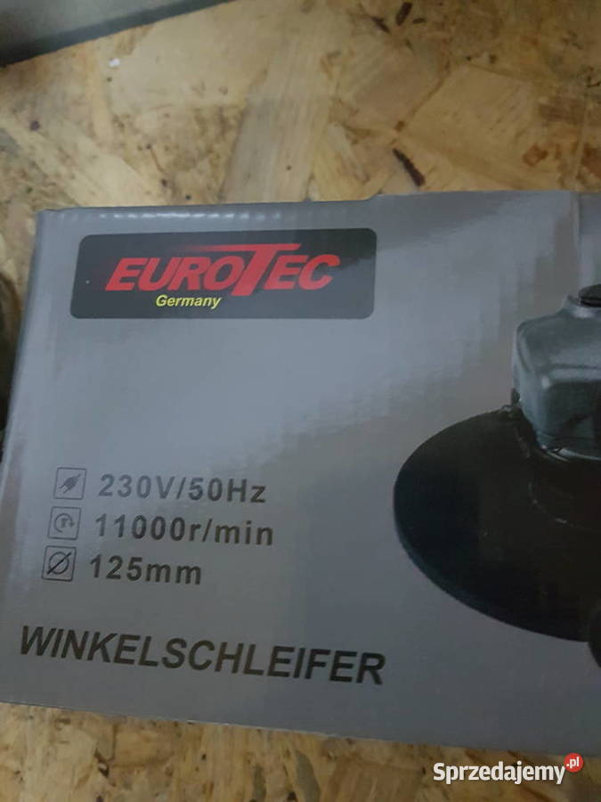 Szlifierka Kątowa 125MM EUROTEK GERMANY 1400 wat Głogowa sprzedam