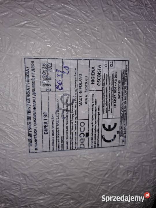 Kabina prysznicowa z wysokim brodzikiem 90x90 warmińsko-mazurskie Olsztyn