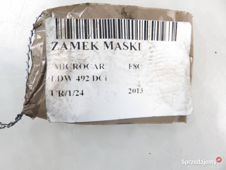 ZAMEK MASKI MICROCAR F8C