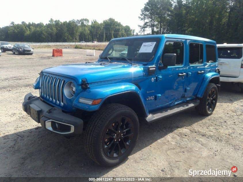 JEEP WRANGLER 2021 uszkodzony Tarnowo Podgórne sprzedam
