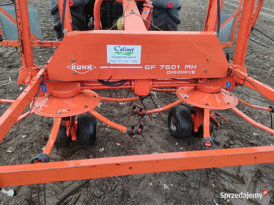 Przetrząsarka Kuhn GF 7501 i GF 3701 nieuszkodzony łódzkie Uniejów