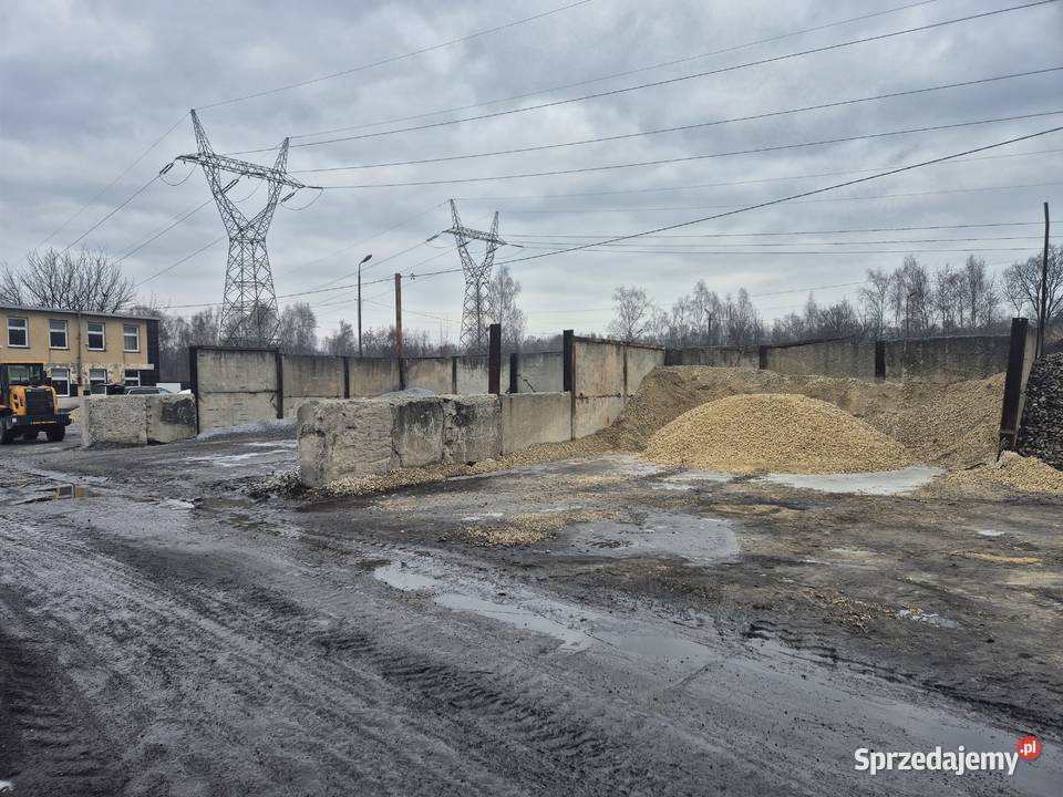 Wynajmę działka przemysłowa 08 ha utwardzona z Grunty i działki Dąbrowa