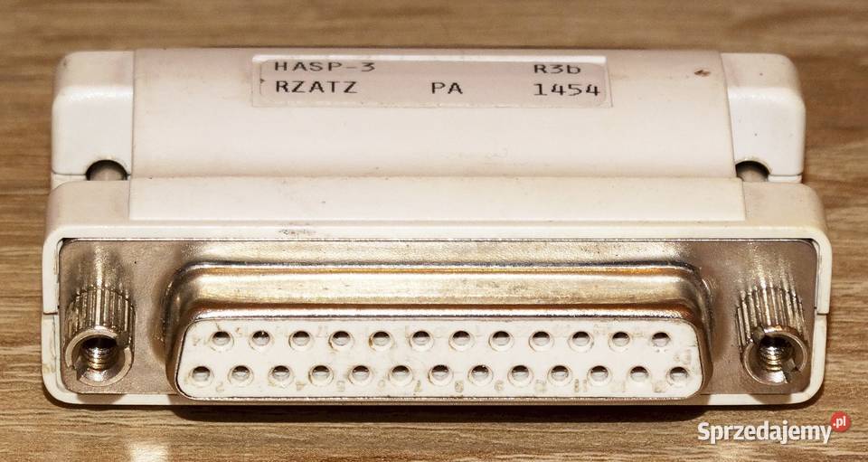 Klucz sprzętowy HASP3 R3B RZATZ PA 1454 złocone Gliwice